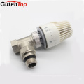 GutenTop Ду15 беспроводной Автоматический термостатический клапан хром латунь воды термостатический клапан радиатора глава душ термостатический